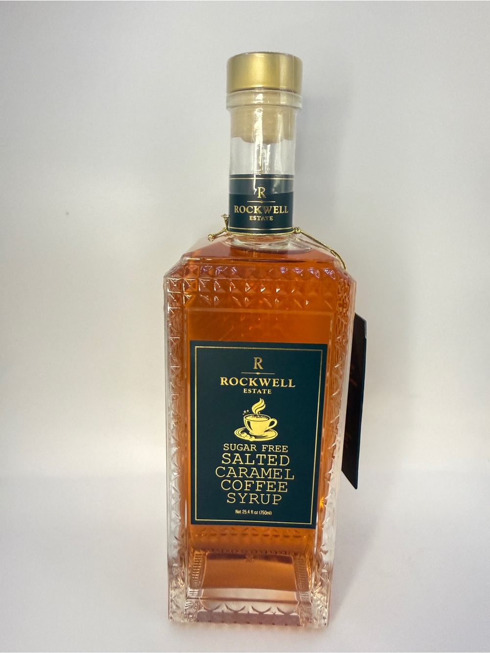 Salted Caramel Coffee Syrup - Gold/Brown - Picture 3 of 3
